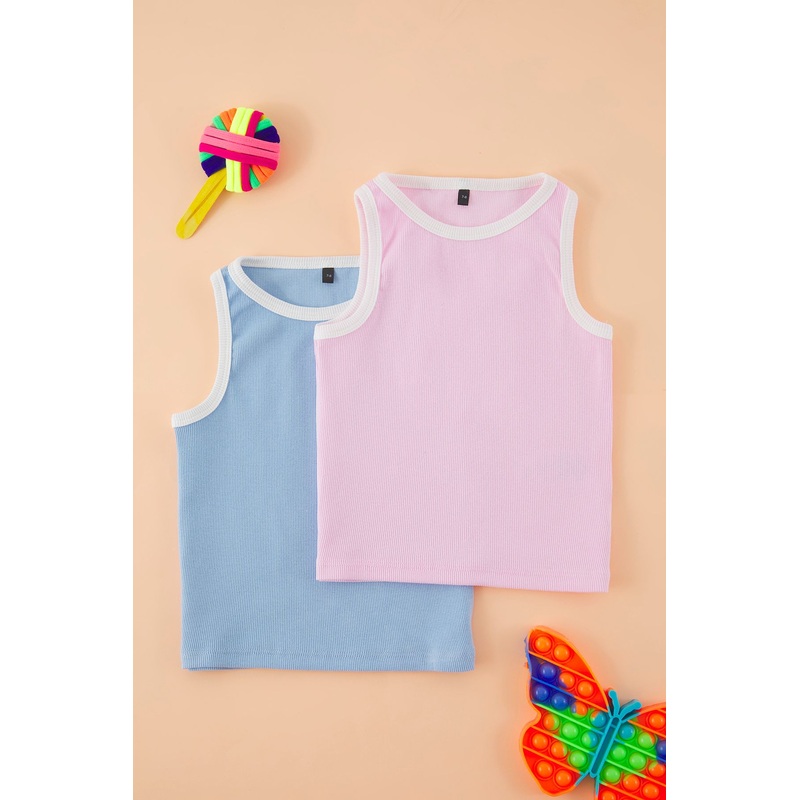 kds Girls Pink Straight Undershirt