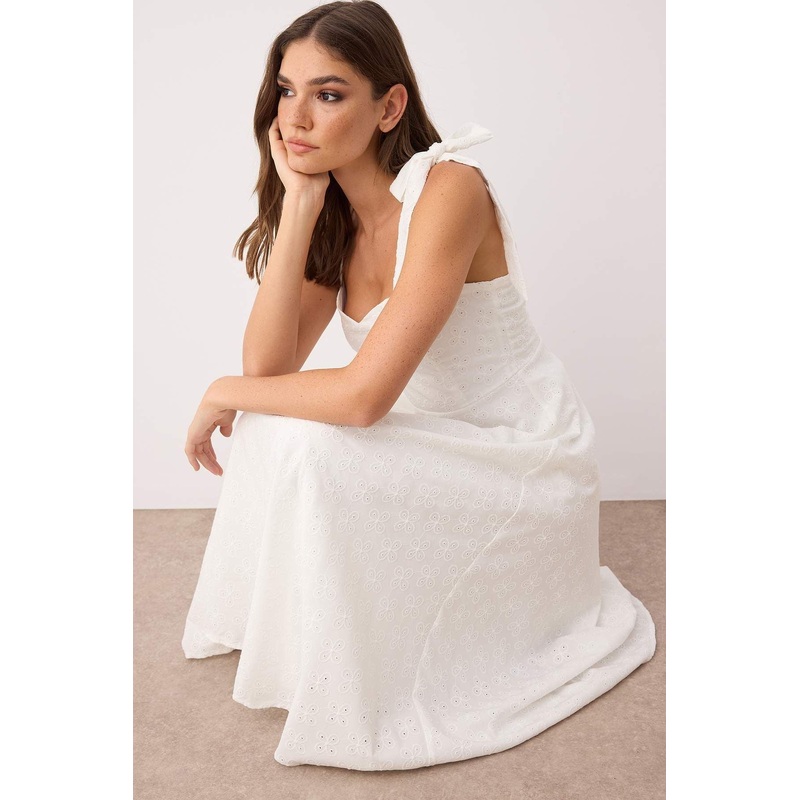 Women's Straight Maxi Sleeveless Day And Night Skater Dress