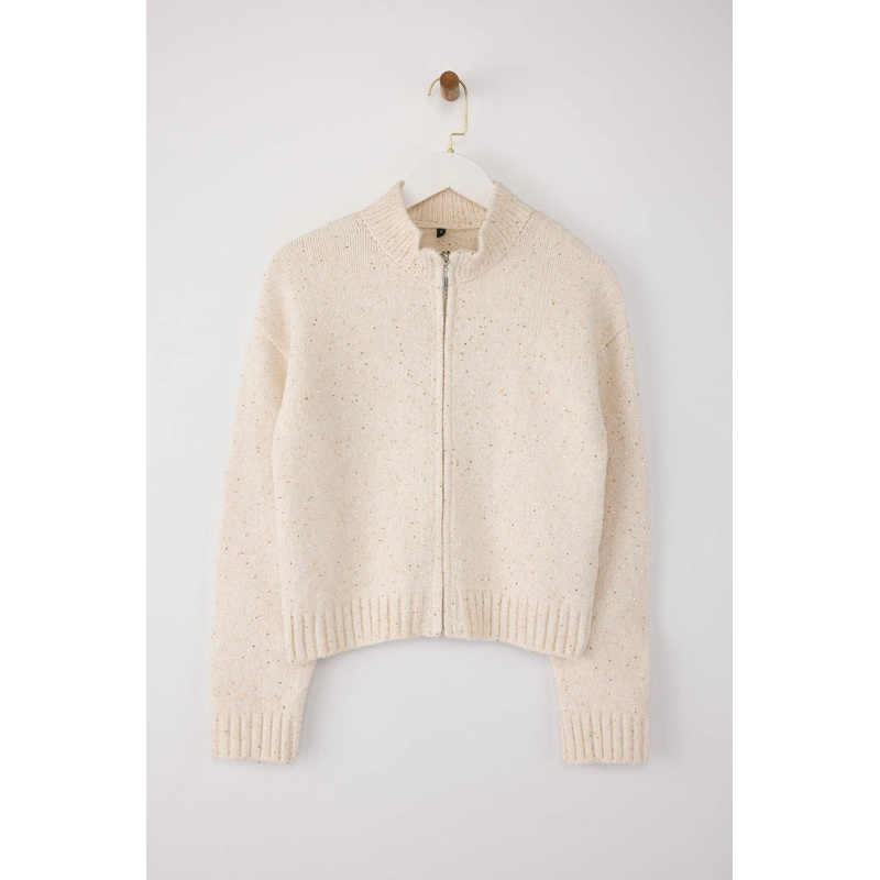 Women's Braun Straight Long Regular Cardigan