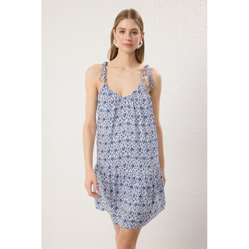 Women's Flowering Mini Hanging Casual/daily Relaxed Dress