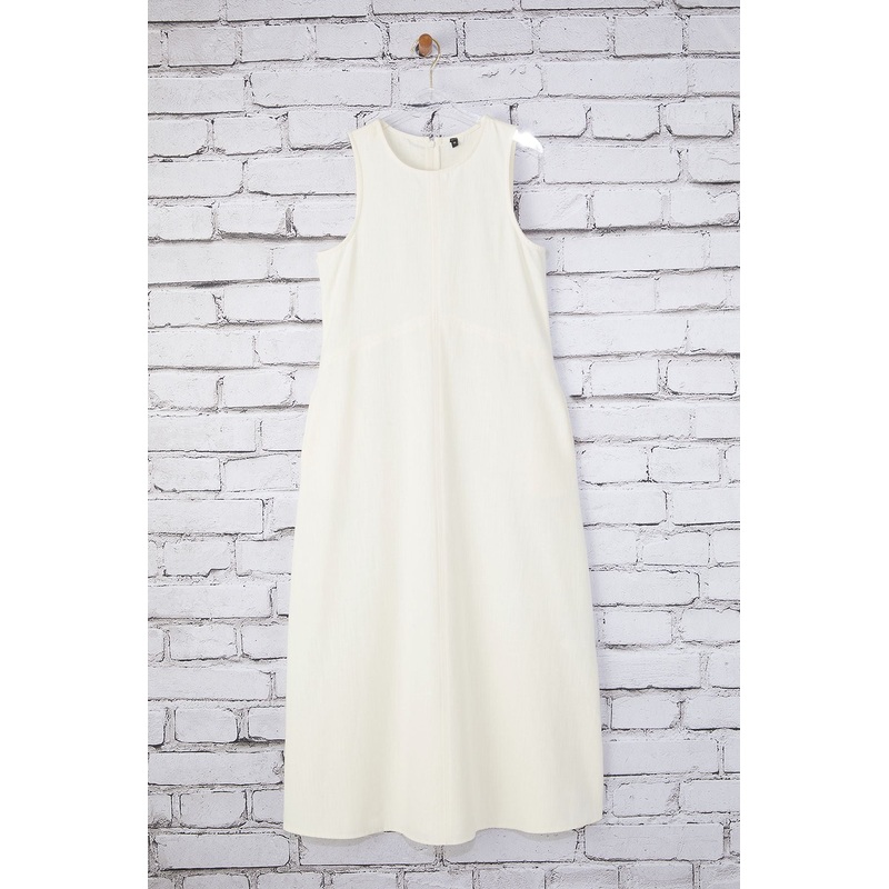 Women's Straight Midi Sleeveless Casual/daily Regular Dress