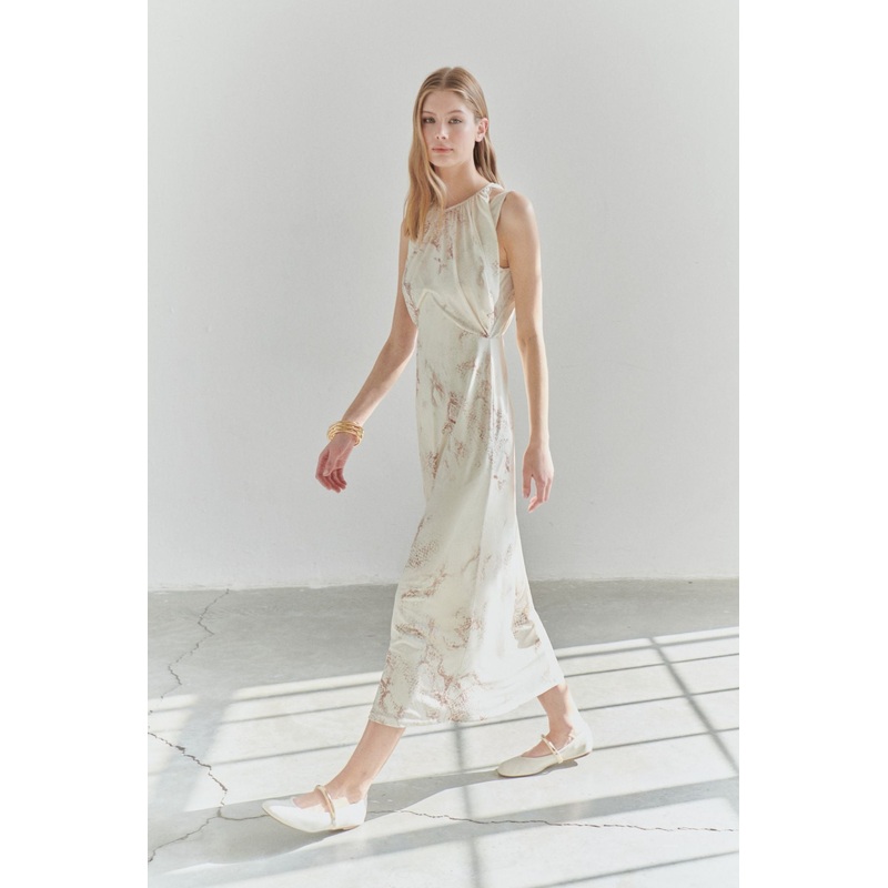 Women's Very Colorful Animals Maxi Sleeveless Stylish/night Slim Dress