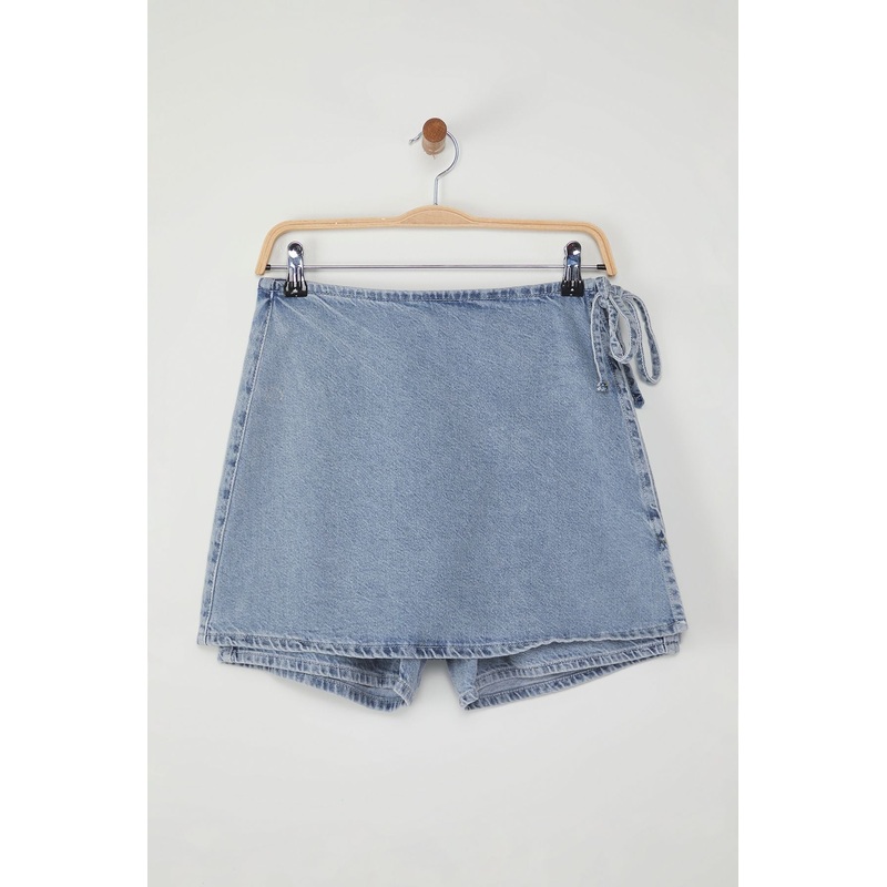 Women's Straight Short Skirt High Waist Shorts & Bermudas