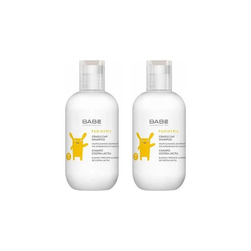 Babe Pediatric Cradle Cap Baby Shampoo 200 Ml 2 Pieces