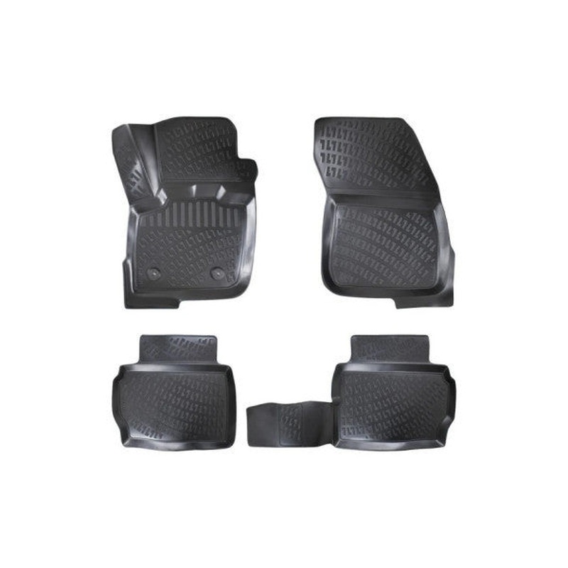 Ford Mondeo 2014 3D Floor Mat Black