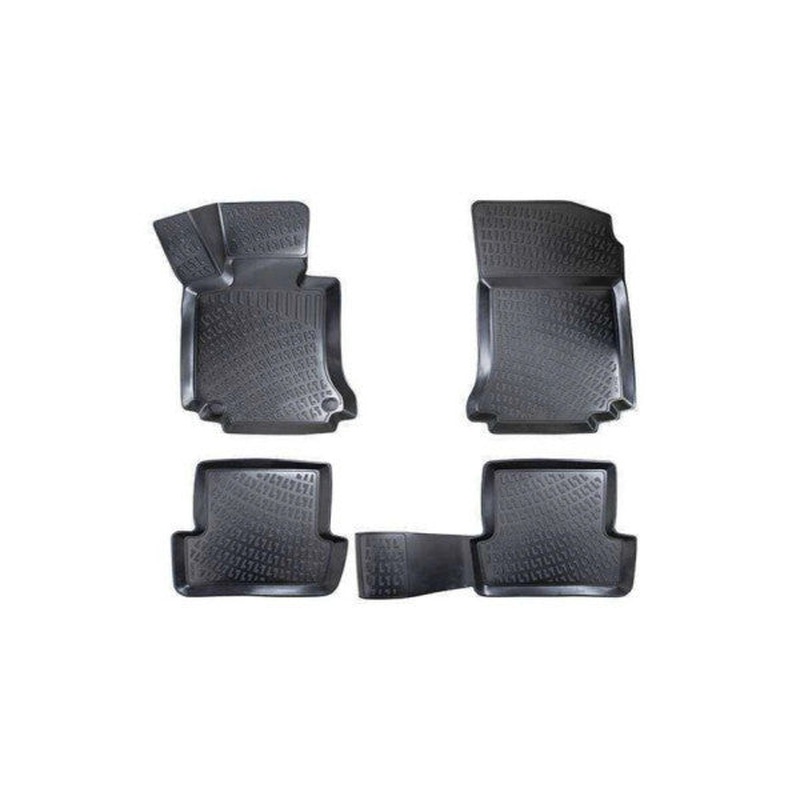 Mercedes C Series W204 2007-2014 3D Pool Mat Black