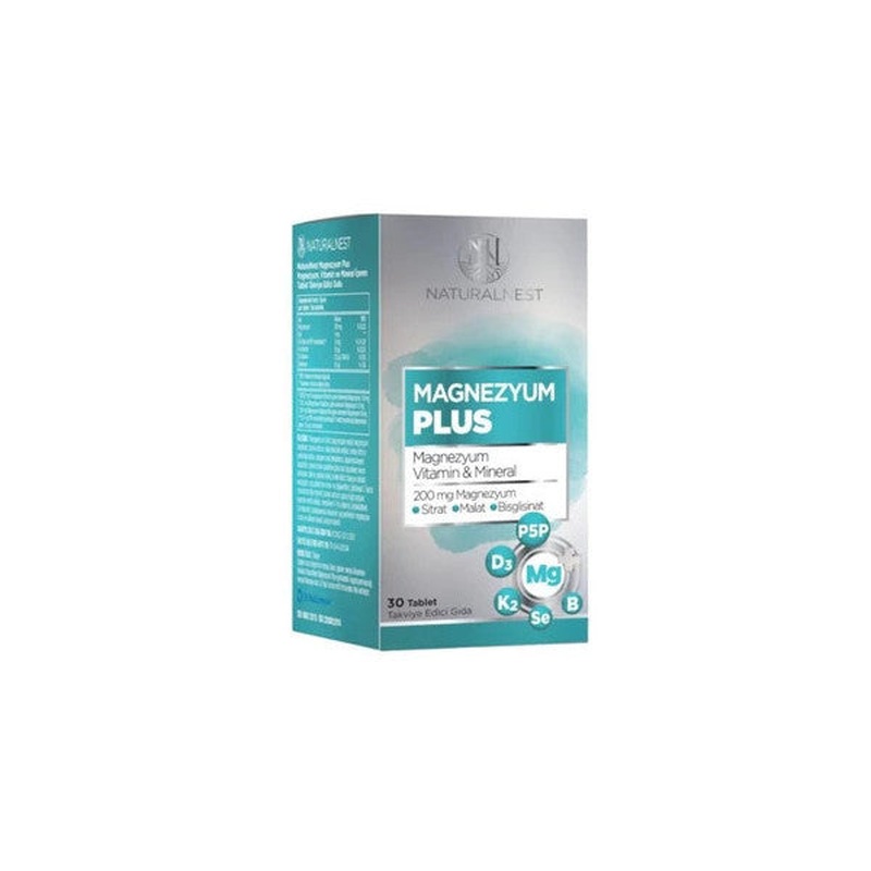 Naturalnest Magnesium Plus Tablet Magnesium Vitamin