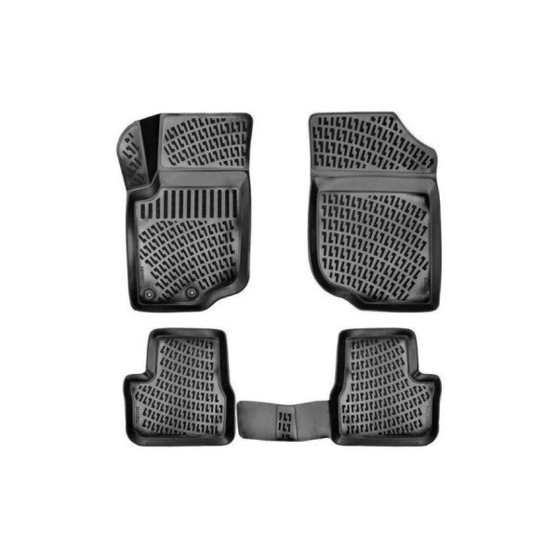 Peugeot 207 2006-2014 3D Pool Mat Black