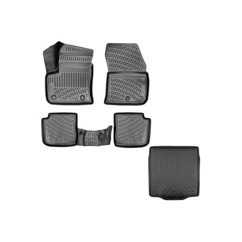 Citroen C4X 3D Pool Mat + 3D Trunk Pool Mat After 2023