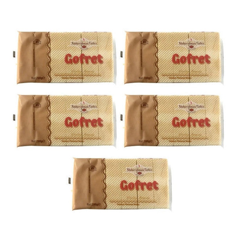 Abdurrahman Tatlc Wafer Vanilla 200 Gr 5 Pieces