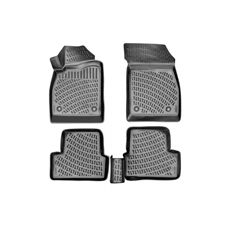 Chevrolet Cruze 20082016 3D Black Floor Mats