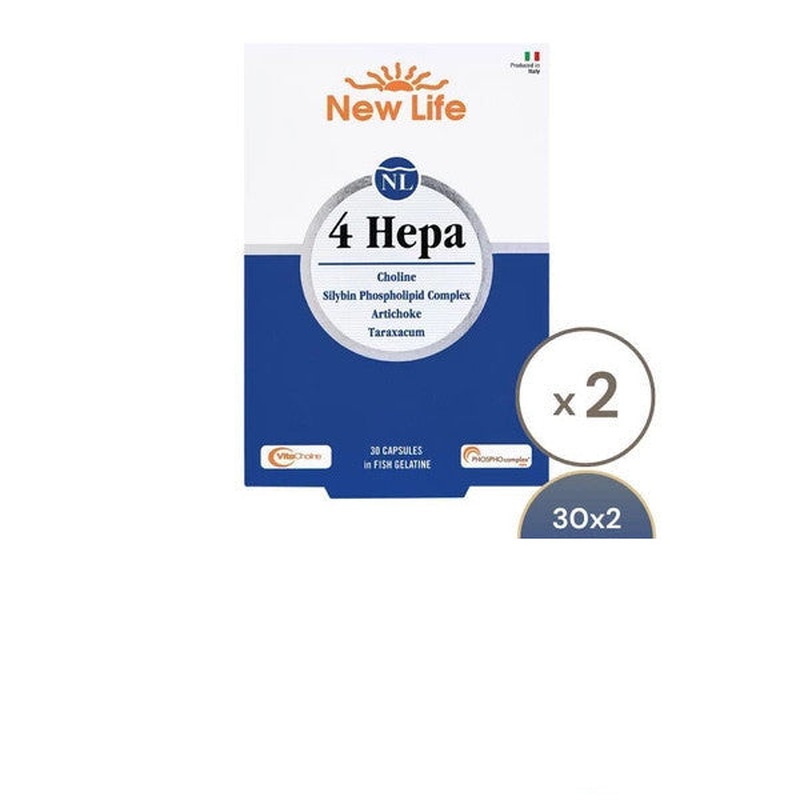 New Life 4 Hepa 30 Softgel 2 Package