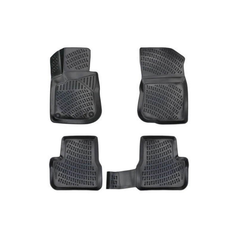 Peugeot 208 Hatchback 3D Floor Mats Black | 20132019