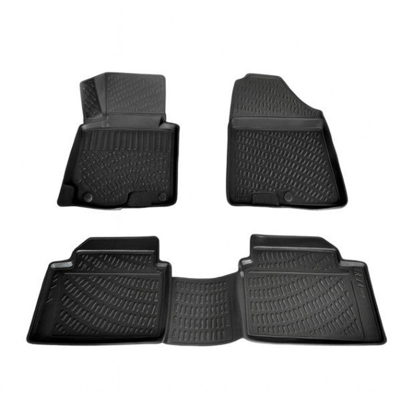 Kia Ceed 3D Mat Pool Hb 2012 - 2017 Black 4 Piece Set