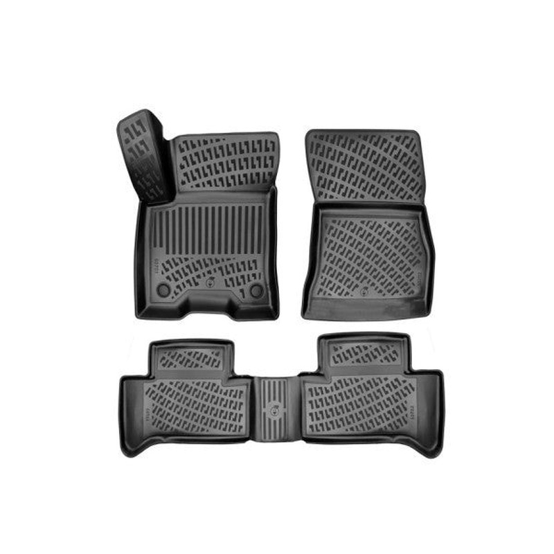 Mercedes Eqa 2021 Onwards 3D Floor Mat Black