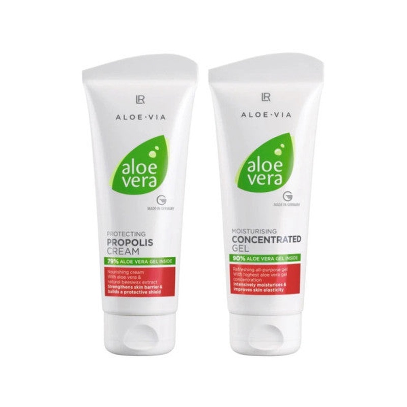 Lr Aloe Vera Propolis Cream 100 Ml + Concentrated Gel 100 Ml 8693193181477