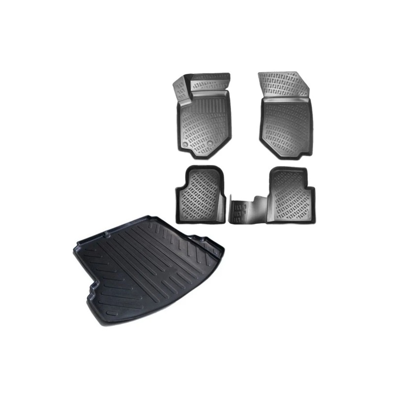 Fiat Egea Cross Wagon 2022 Vehicle-Specific Production 3D Floor Mat And Luggage Pool