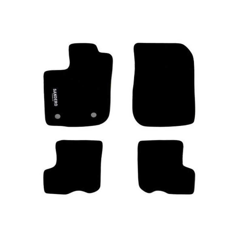 Dacia Sandero Compatible 2013-2020 Floor Mat Black