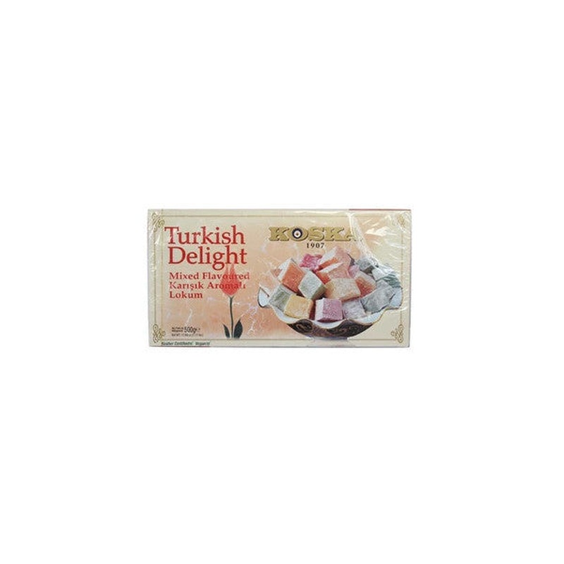 Koska Mixed Flavored Turkish Delight 500 Gr