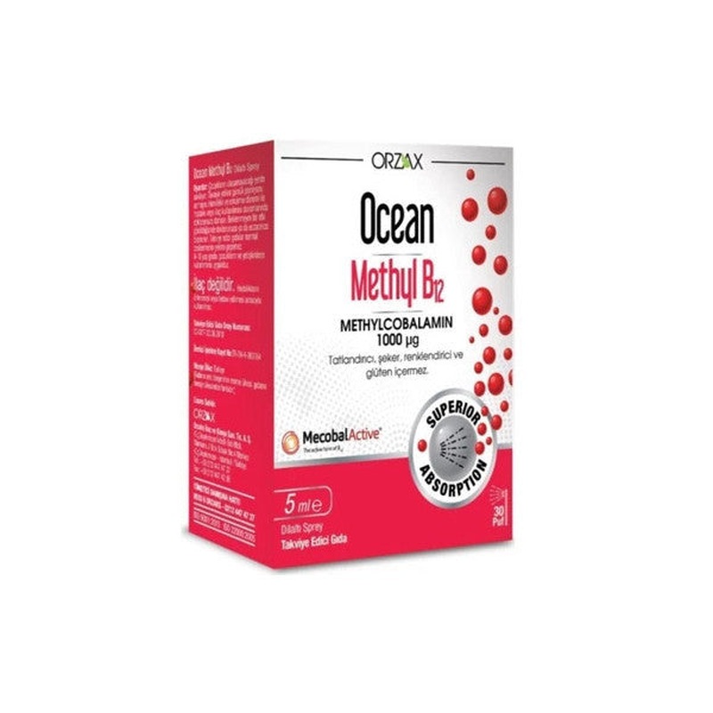Ocean Methyl B12 1000 Mg 5 Ml Spray