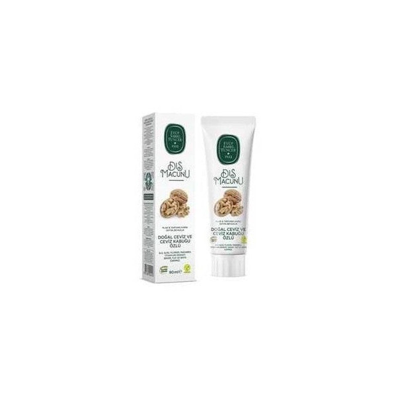 Eyp Sabri Tuncer Toothpaste Natural Walnut And Walnut Shell Extract 90 Ml