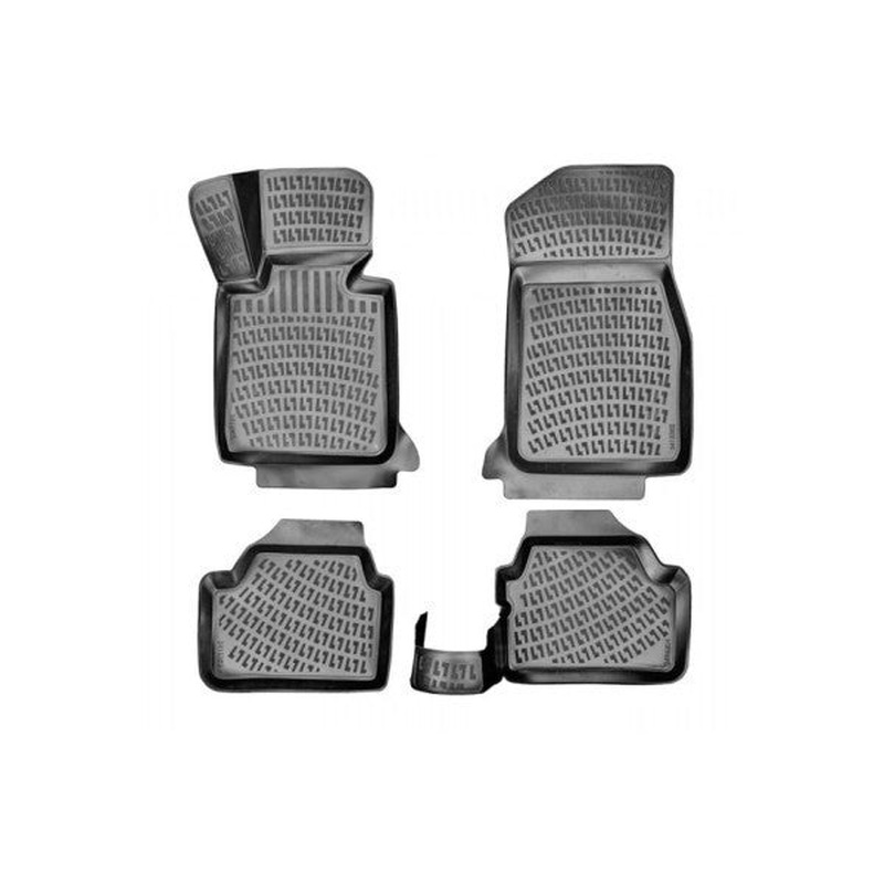Bmw 1 Series (E87) 2005-2010 3D Floor Mat Black