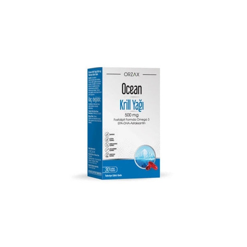 Krill Oil 500 Mg 30 Capsules