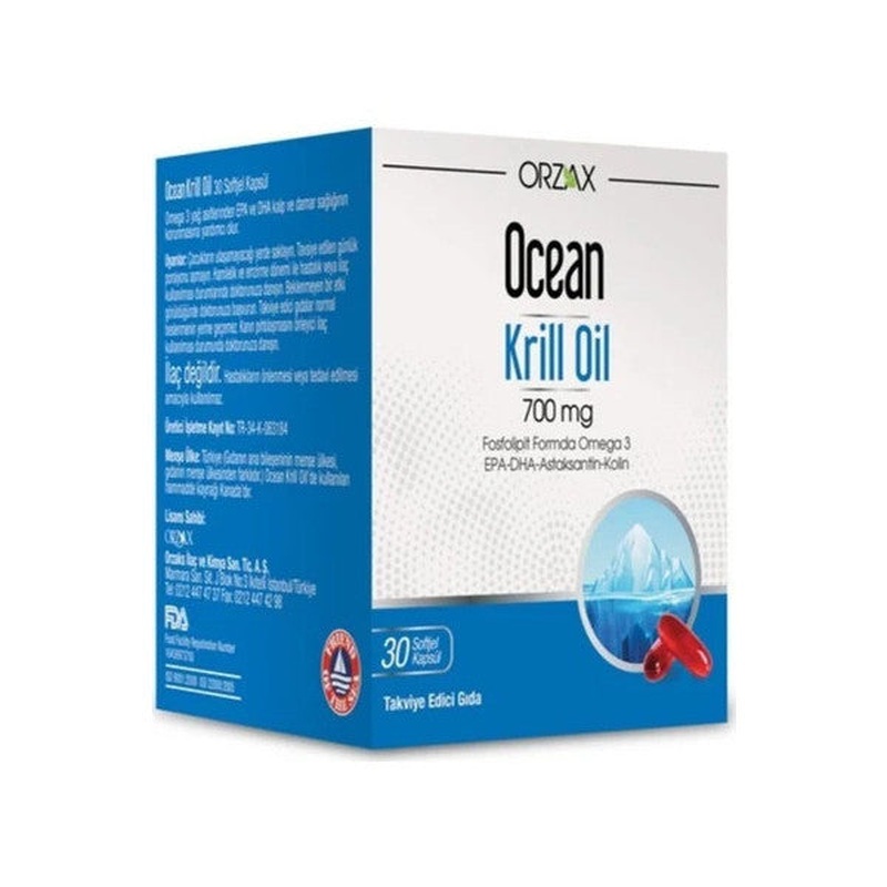 Ocean Krill Oil 500 Mg 30 Kapsl