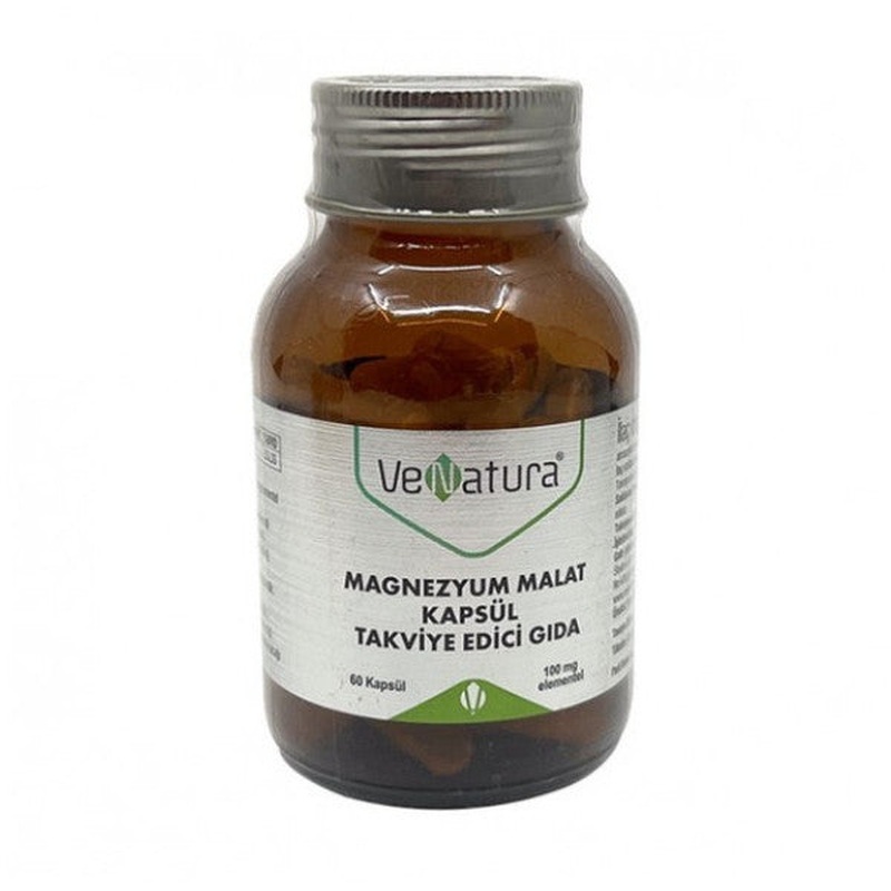Venatura Magnesium Malate Food Supplement 60 Capsules