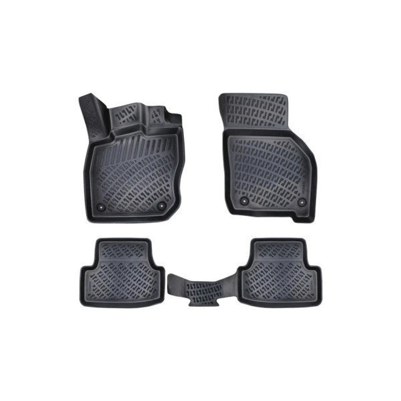 Volkswagen Passat B5 1997-2006 3D Black Odorless Pool Mat Set