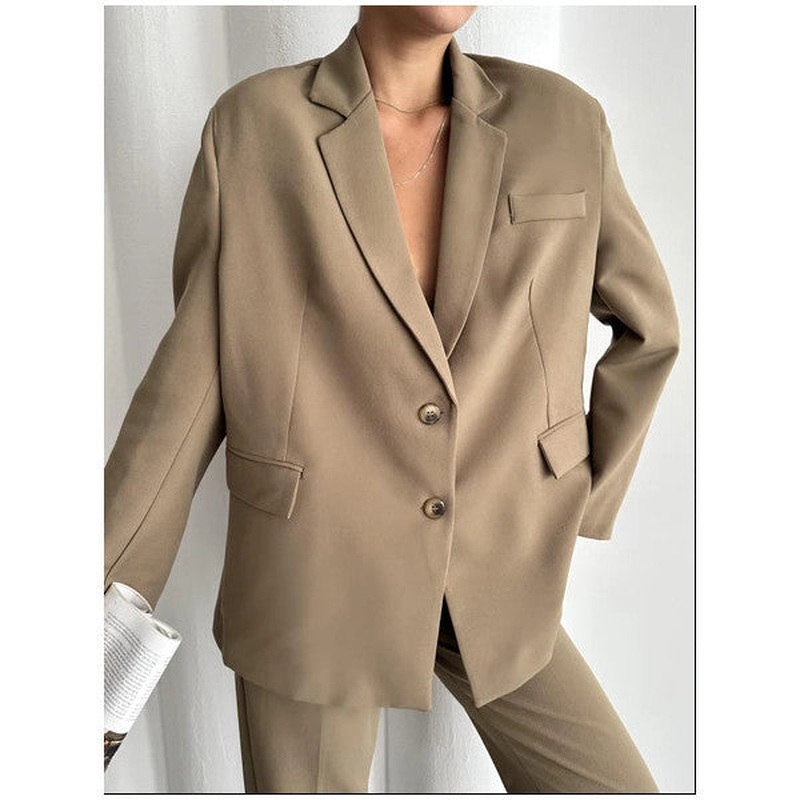 Haki Washington Blazer Ceket