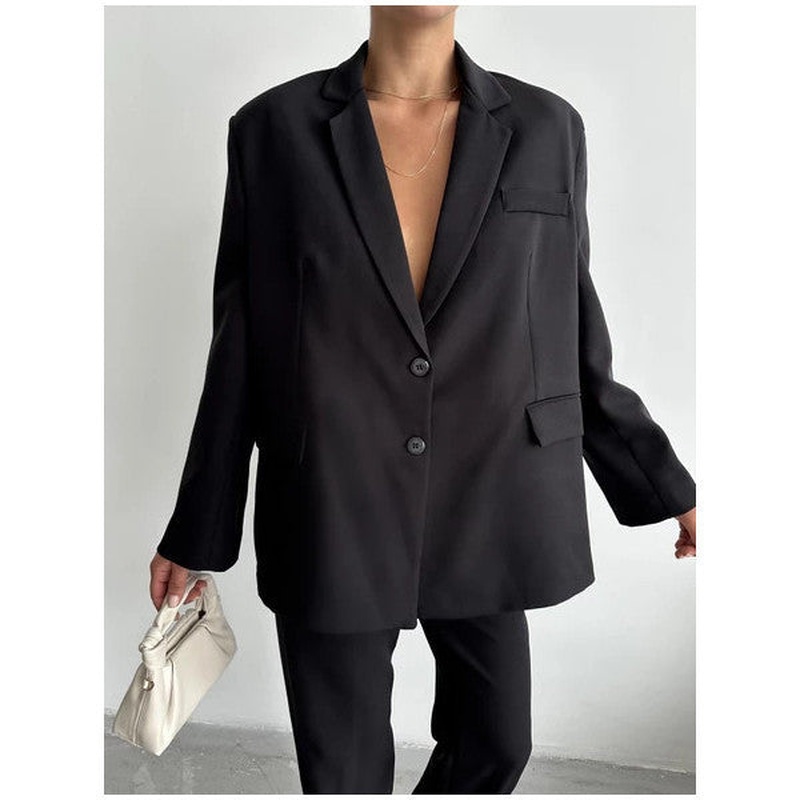 Black Washington Blazer Jacket