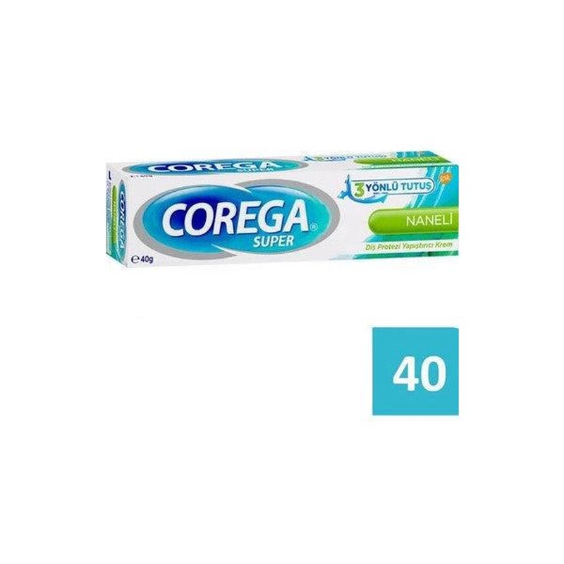 Corega Adhesive Cream Mint 40 Gr