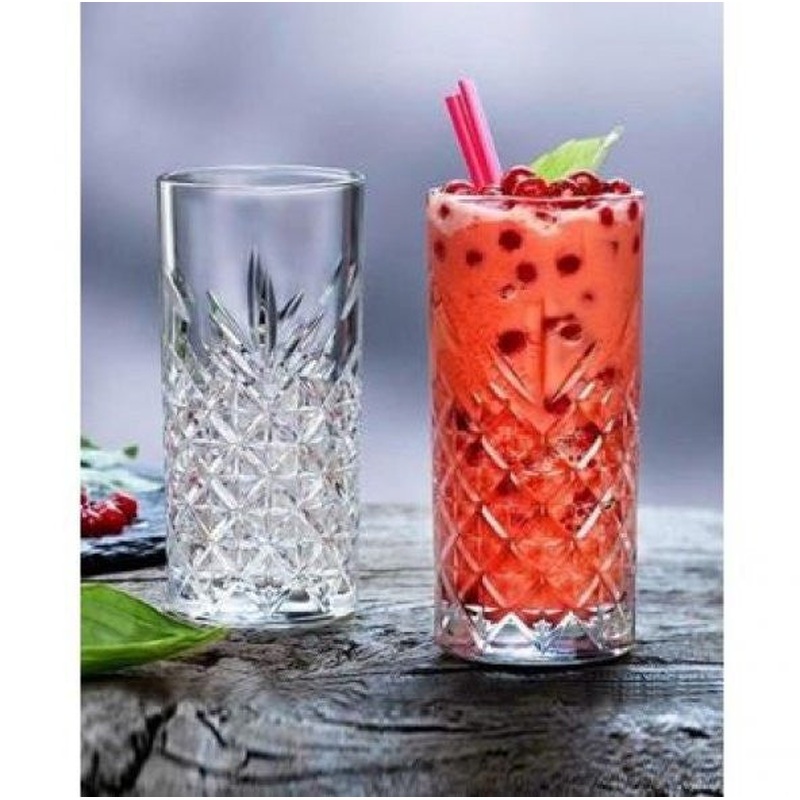 Paabahe 520205 Timeless 4-Piece Soft Drink Glass -365 Cc