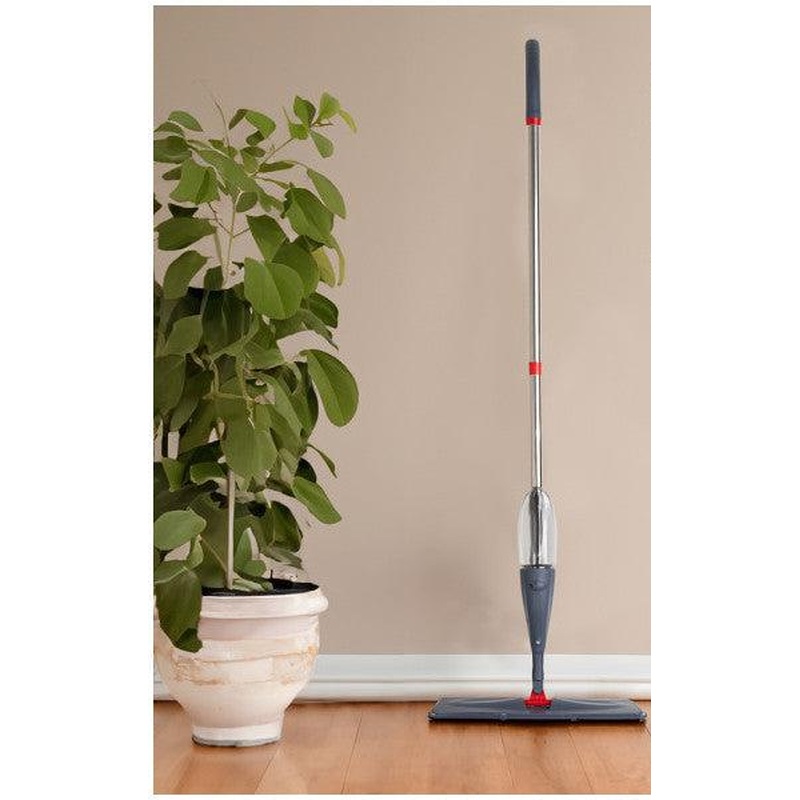 Porsima 13279 Detergent Spray 360 Degree Rotating Spray Mop Spare Cloth Cleaning Mop - 130 Cm