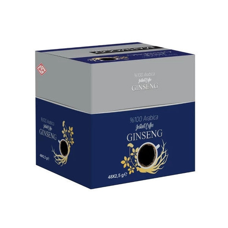 Mahmood Coffee Arabica Ginseng Flavored Granulated Coffee 2.5G X 48 Pieces