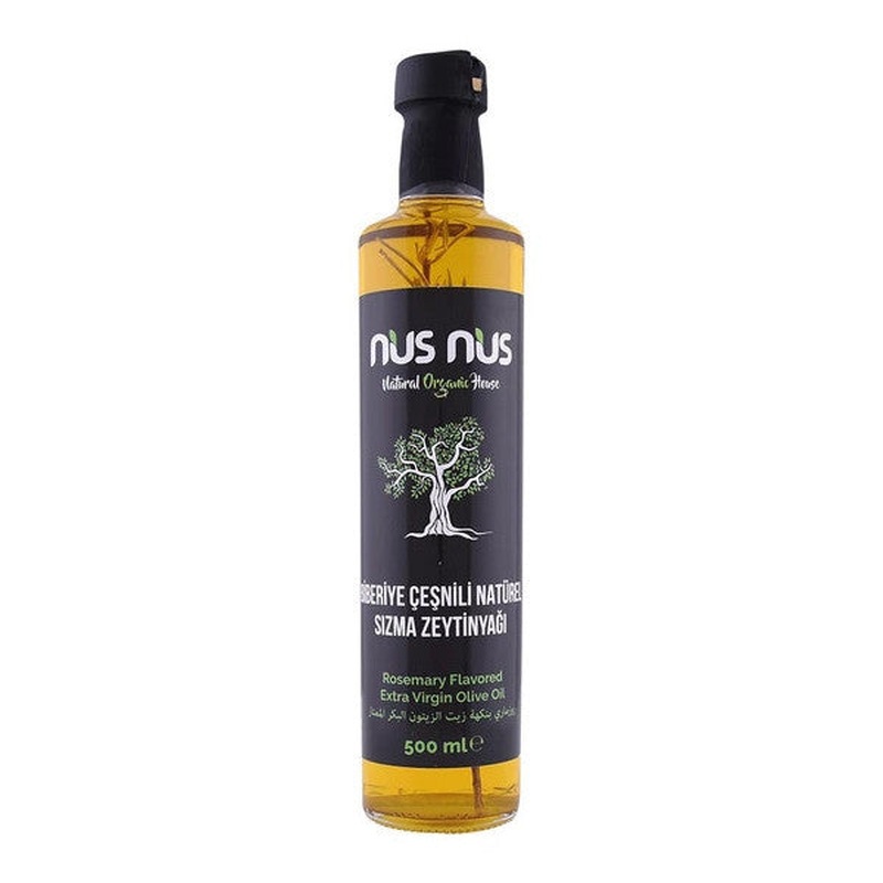 Nusnus Rosemary Flavored Natural Extra Virgin Olive Oil 500 Ml