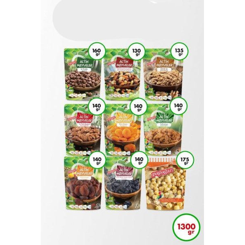 Papaan Nuts  Energy Advantage Package 1265 Grams