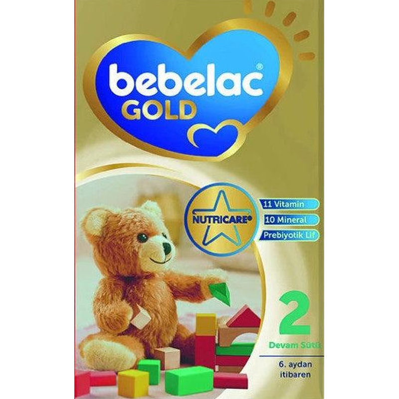 Bebelac Gold 2 Child Follow-On Milk 800 Gr 2 Pack