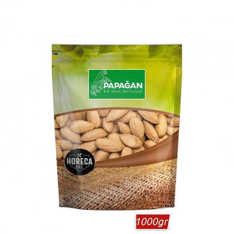 Papaan Kuruyemi  1st Quality Raw Almonds 1 Kg