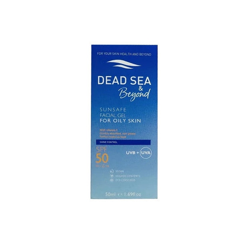 Dead Sea & Beyond Sunsafe Sunscreen Cream For Oily Skin Spf50 50Ml