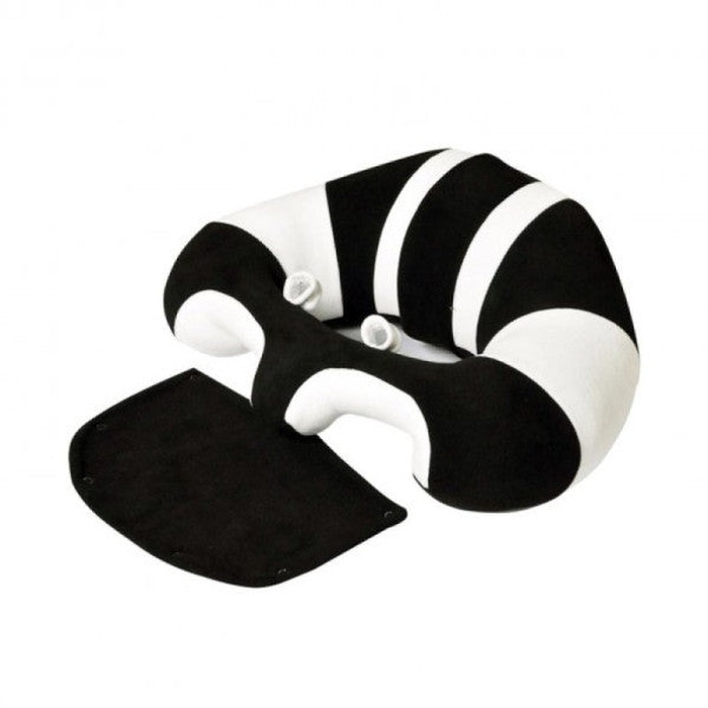 Baby Support Sitting Cushion - Black White