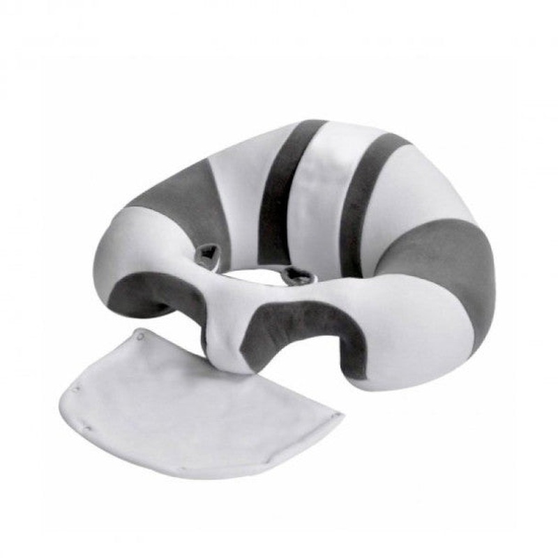 Baby Support Sitting Cushion - Gray White