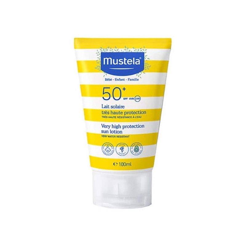 Mustela Very High Protection Factor Sun Lotion Spf50+ 100Ml