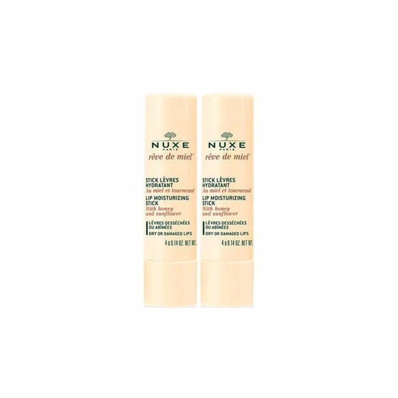 Nuxe Reve De Miel Lip Moisturizing Stick 2X4G Set