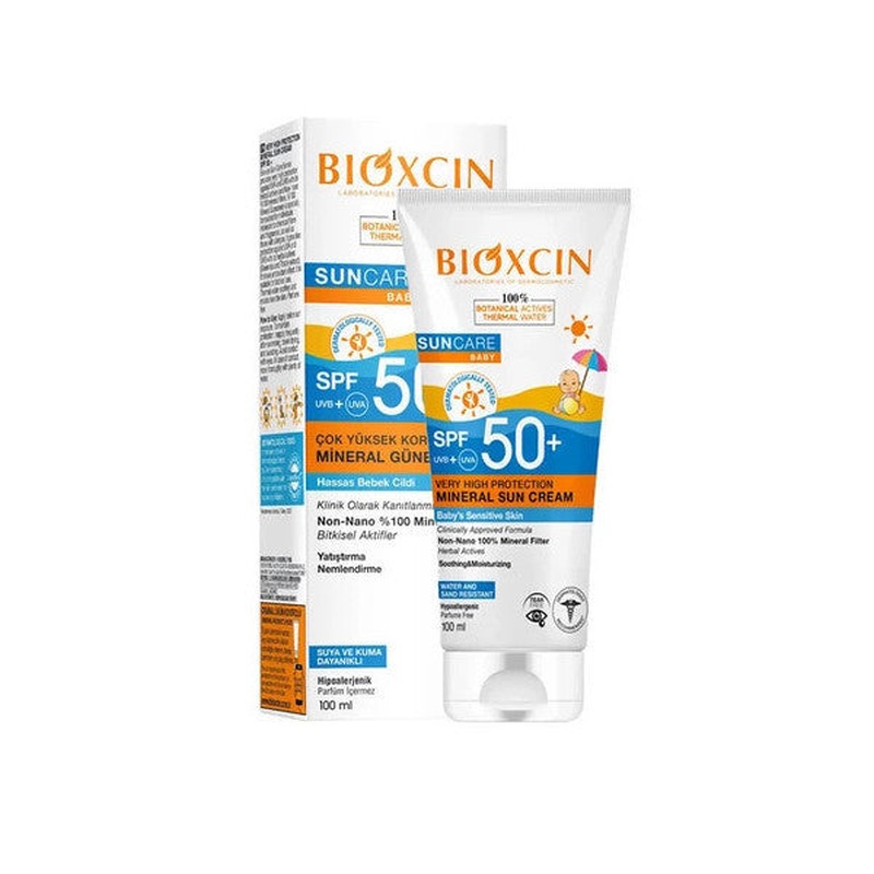 Bioxcin Suncare Baby Very High Protection Mineral Sun Cream Spf50+ 100Ml