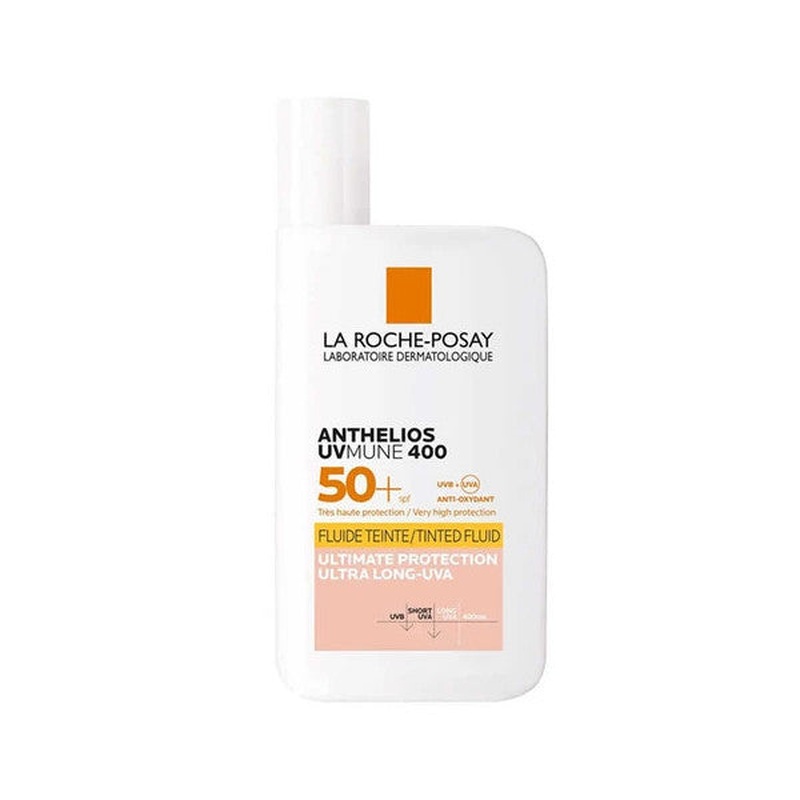 La Roche Posay Anthelios Uvmune 400 Invisible Fluid Tinted Sunscreen Spf50+ 50Ml