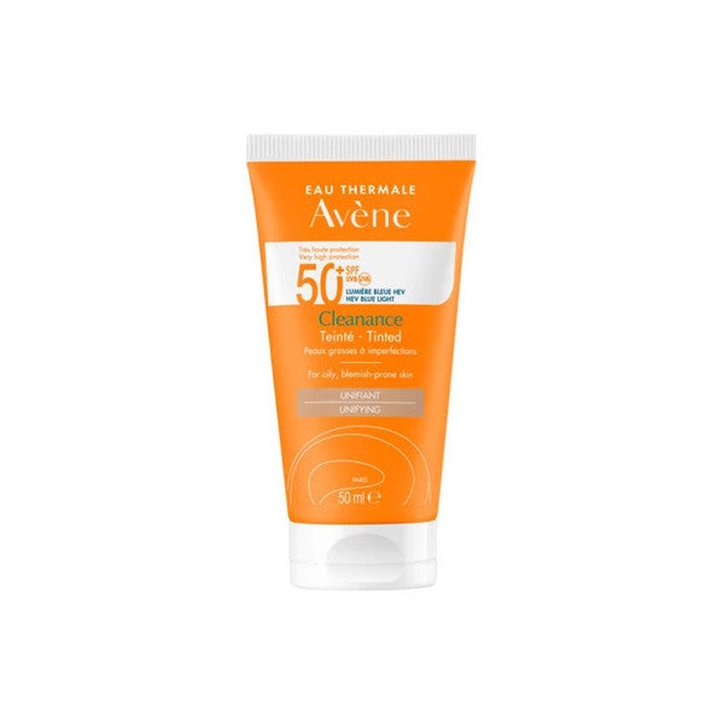Avene Cleanance Tinted Sunscreen For Oily Skin Spf50+ 50Ml