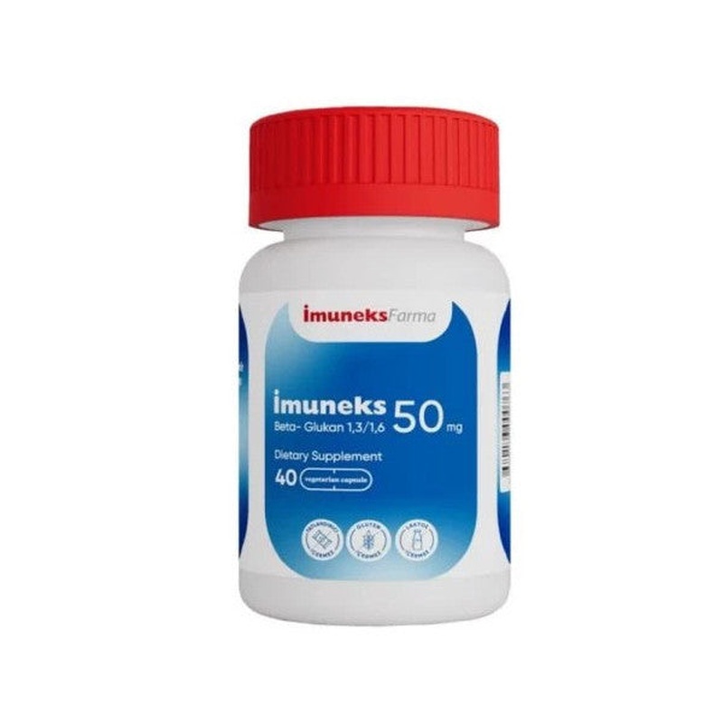 Imuneks Beta-Glucan 50 Mg 40 Capsules