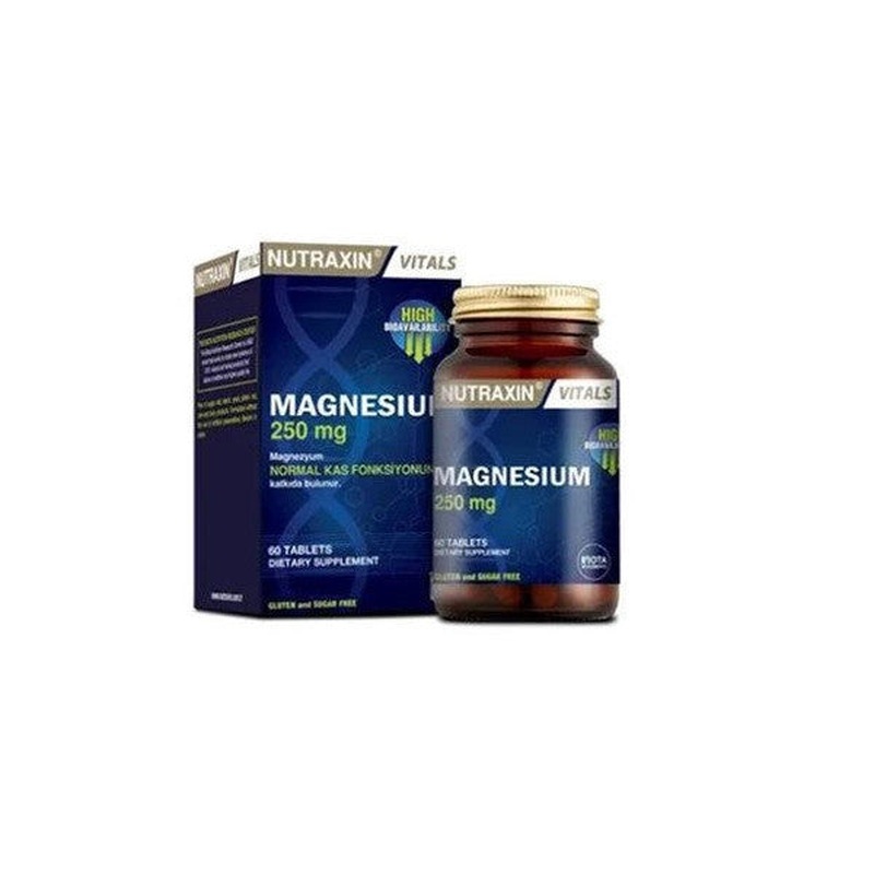 Nutraxin Magnesium 250 Mg 60 Tablet